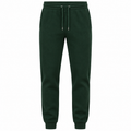 Forest Green Premium Cotton Jogger Trousers | Kurque Foursel